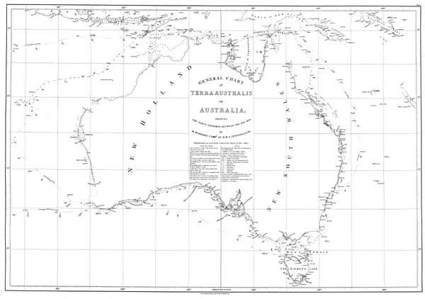 Matthew Flinders map